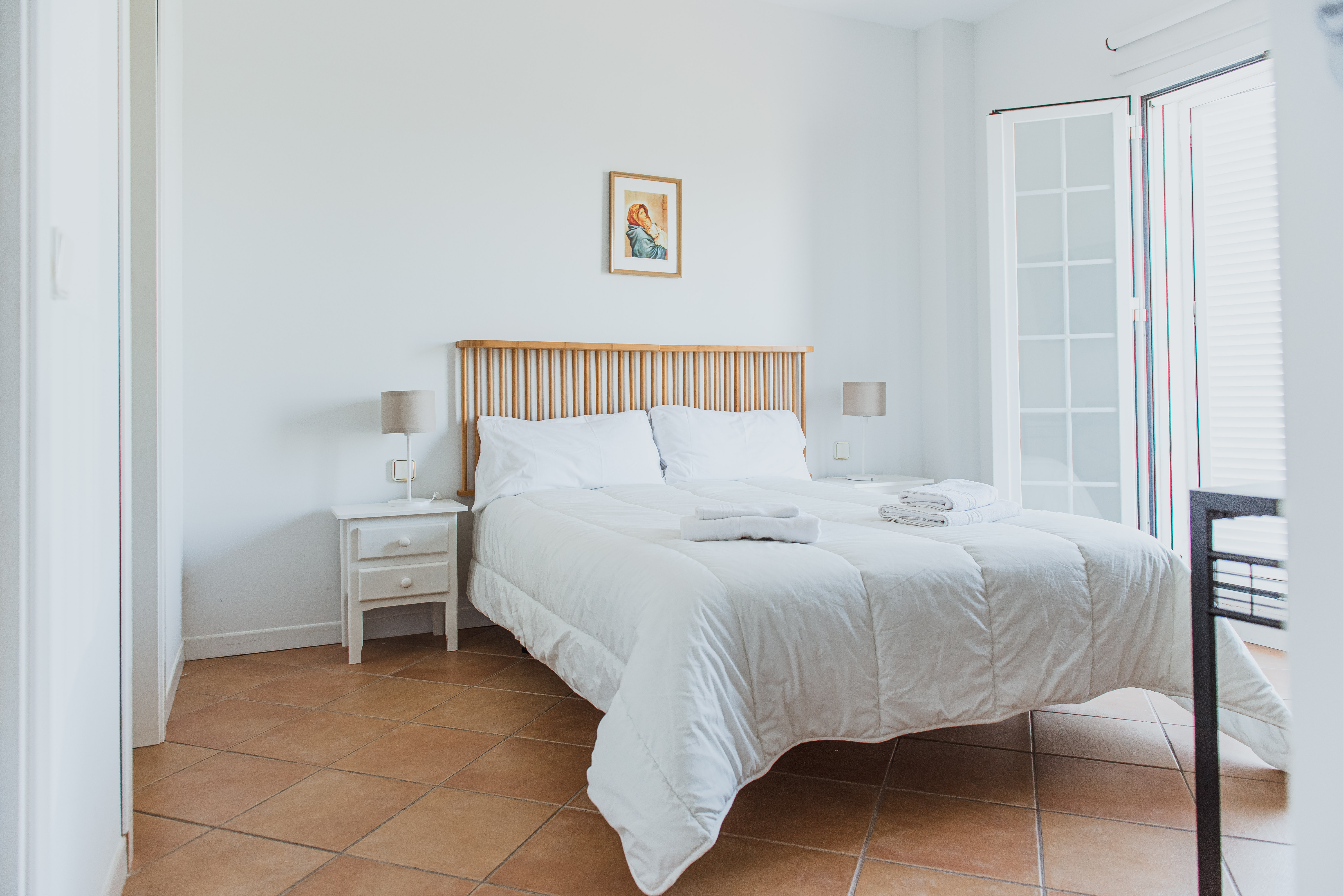 Cuarto principal con salida a terraza