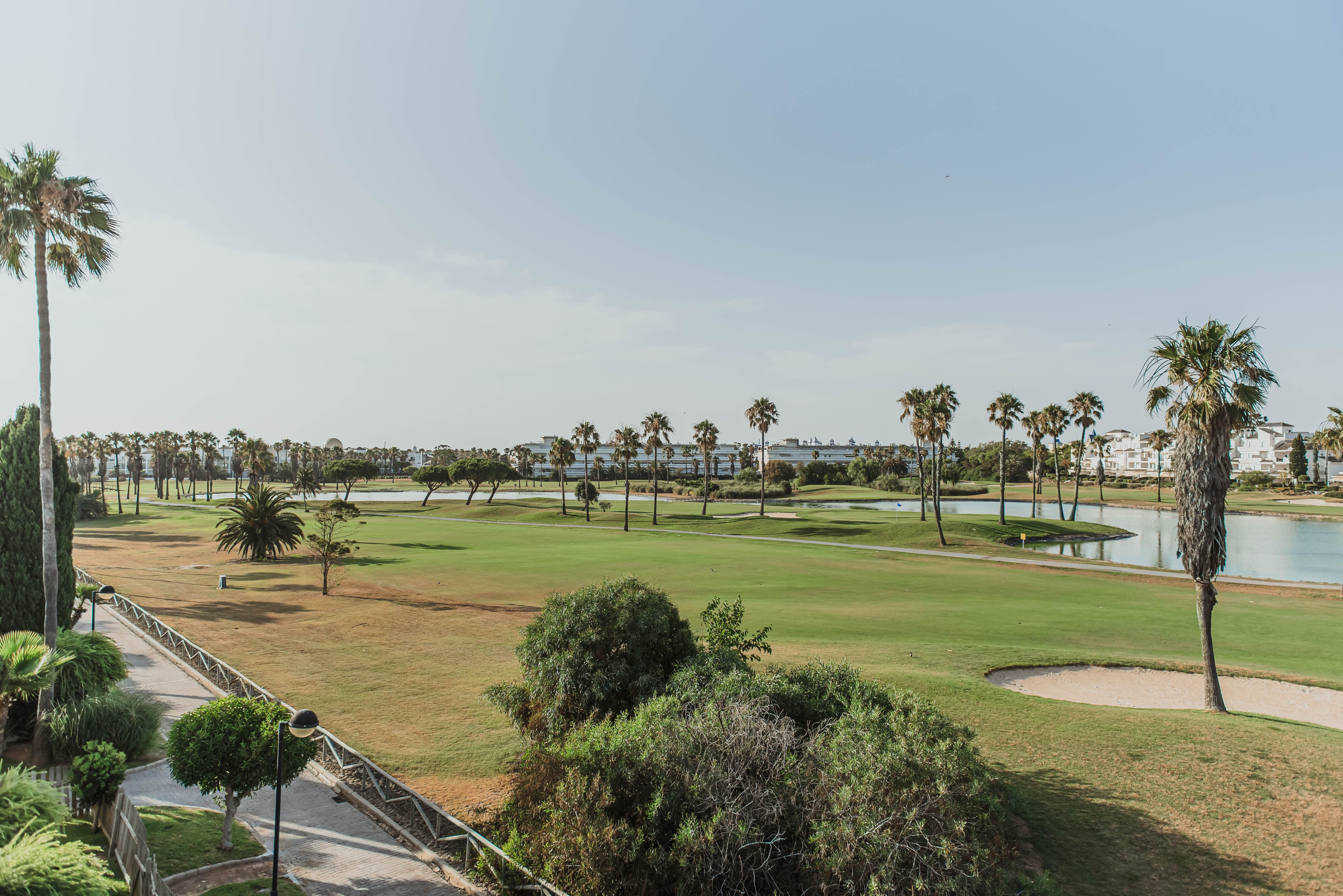 Vistas al campo de golf Costa Ballena Rota